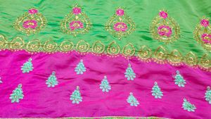 Double Colour Saree