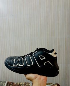 Air More Uptempo Low x AMBUSH Black&amp;white For Men