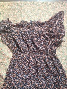 Floral Print Mini Dress