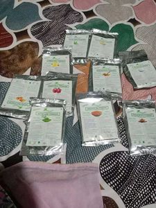 Herbal Face Mask Powders Set