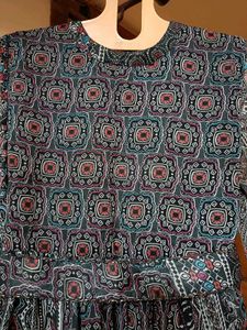 PATTERNED MAXI DRESS