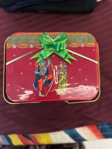 🆕 metal Box with lid and handle 🆕