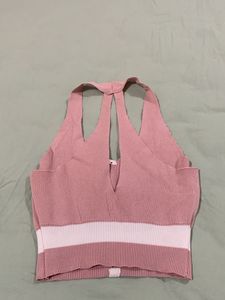 Halter Back design Top