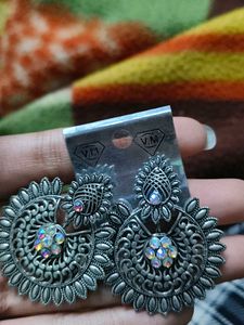 Ethnic Jhumka Earring Set