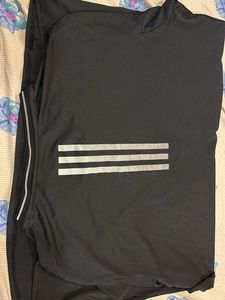 Adidas Men Solid Climacool T Shirt