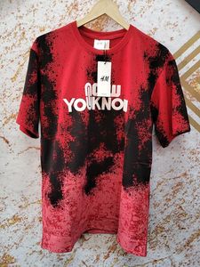 Red Graphic Print T-Shirt