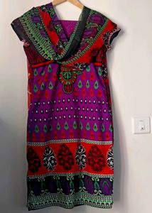 Colorful Print Salwar Kameez