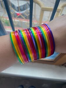 Rainbow Bangles 2 Dozens (24)