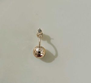 Gold &amp; Teal Stud Earring Set