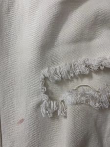 URBANIC Ripped Wide Jeans