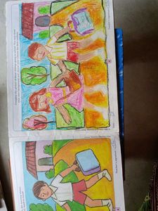 Drawing And Colouring Book