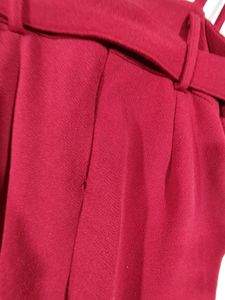 Maroon Dungaree (Women&#39;s)