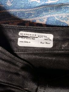 Black Denim Jeans
