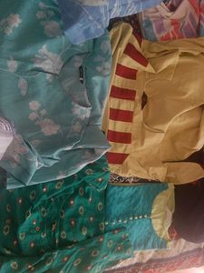 4 Mixed Kurtas All  Together For Rs 199