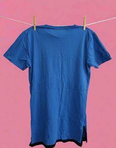 HRX Blue Graphic T-Shirt