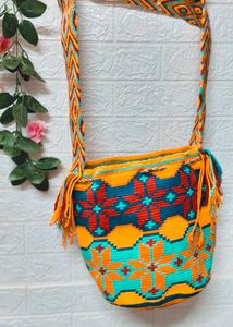 🎁Buy Two Get One Free🎁Colorful Handwoven Handbag