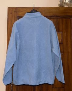 west win Light Blue Fleece Jacket