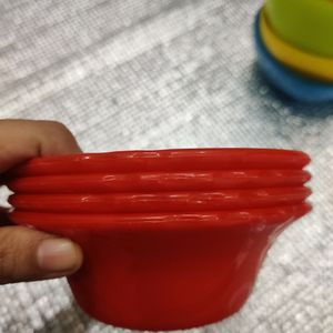 Set Of Colourful Bowls