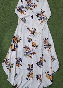 Floral Print Blouse With Tag