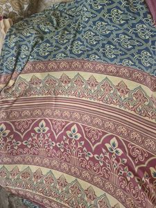 Grey Saree With Blouse