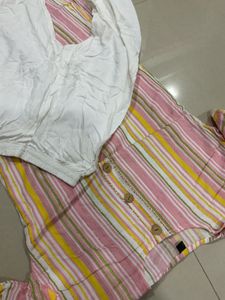 Striped Cotton Kurta