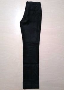 Men Regular Fit Cotton Pant (Black, 30)