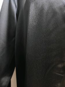 Satin Shirt-black
