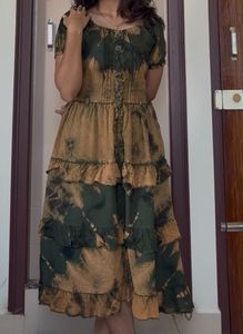 🔥Tiered Tie-Dye Dress