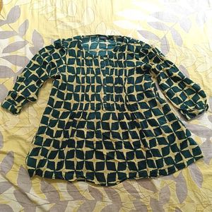 Green Tunic Top