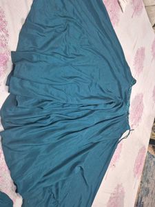 Embellished Teal Blouse