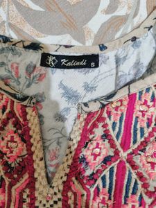 Floral Print tunic short kurti