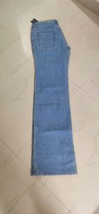 Bell Bottom Blue Jean