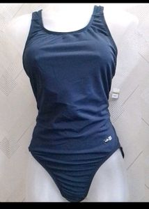 Navy Blue One Piece Swimsuit