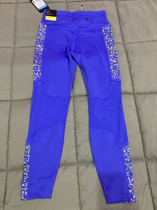 NIKEHigh-Rise Slim Fit Sports Leggings with Printe