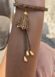 Golden Stone Bracelet