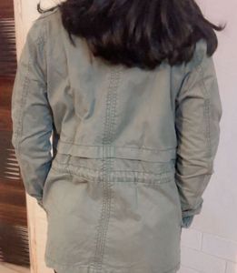 Green utility parka jacket (item 56)