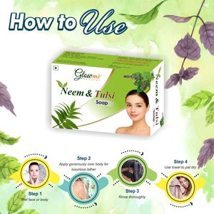 Glowme Neem &amp; Tulsi Soap