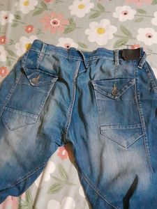 People Authentic Blue Banana Fit Jeans
