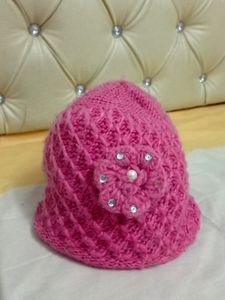 Pink Woollen Cap