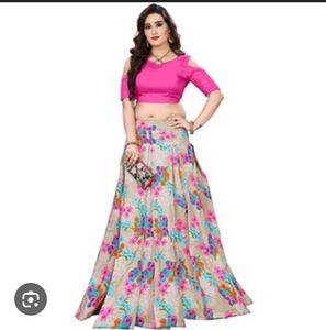 Floral Lehenga Choli Set