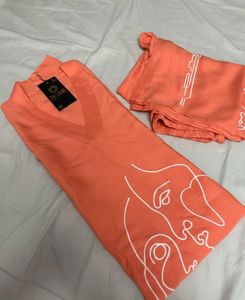 Stylish Peach Kurta Set - New with Tags
