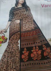 Elegant Floral Saree