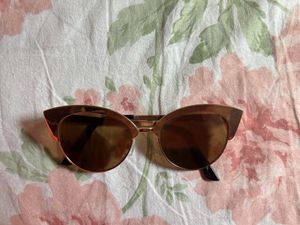 Gold Cat Eye Sunglasses