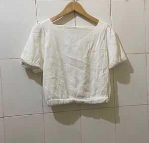 PICK ME Korea White Shirt