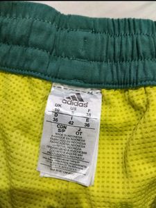 Adidas Running Shorts (Lime Green)