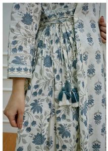 Comfortable Daily Wear Kurta With Harim Pantset