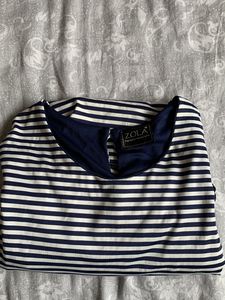 A Beautiful Half-cut Sleeves Top