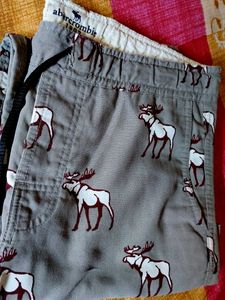 Moose Print Pants