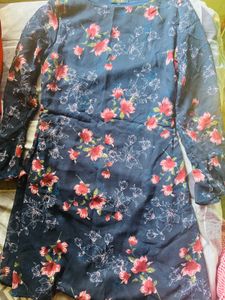 Floral Print Mini Dress