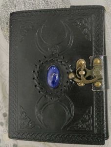 Vintage Leather Journal With Lock
